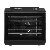 NNEDSZ 6 Tray Food Dehydrators Commercial Beef Jerky Maker Fruit Dryer Black