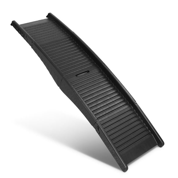 NNEDSZ Pet Portable Folding Pet Ramp for Cars - Black