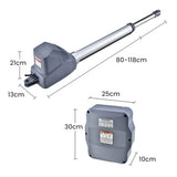 NNEMB Automatic Electric Gate Opener Single Swing Arm Kit-3x Remote Controllers