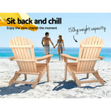 NNEDSZ Set of 2 Patio Furniture Outdoor Chairs Beach Chair Wooden Adirondack Garden Lounge