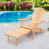 NNEDSZ Outdoor Furniture Sun Lounge Chairs Beach Chair Recliner Adirondack Patio Garden