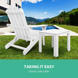 NNEDSZ Outdoor Side Beach Table - White