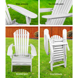 NNEDSZ Set of 2 Outdoor Sun Lounge Chairs Patio Furniture Lounger Beach Chair Adirondack
