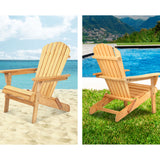 NNEDSZ 3 Piece Wooden Outdoor Beach Chair and Table Set