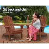 NNEDSZ Outdoor Sun Lounge Beach Chairs Table Setting Wooden Adirondack Patio Brown Chair