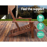 NNEDSZ Outdoor Sun Lounge Beach Chairs Table Setting Wooden Adirondack Patio Brown Chair