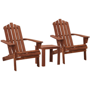 NNEDSZ Outdoor Sun Lounge Beach Chairs Table Setting Wooden Adirondack Patio Chair Brown