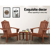 NNEDSZ Outdoor Sun Lounge Beach Chairs Table Setting Wooden Adirondack Patio Chair Brown