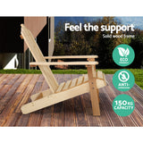 NNEDSZ Outdoor Sun Lounge Beach Chairs Table Setting Wooden Adirondack Patio Natural Wood Chair