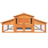 NNEDSZ 2 Storey Wooden Hutch