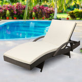 NNEDSZ Outdoor Sun Lounge - Grey