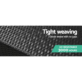 NNEDSZ Gardeon Outdoor Furniture Sofa Set Wicker Rattan Garden Lounge Chair Setting