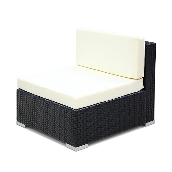 NNEDSZ Gardeon Outdoor Furniture Sofa Set Wicker Rattan Garden Lounge Chair Setting
