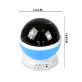 NNEDPE Star Moon Sky Night Projector Light Lamp Kids Baby Bedroom Blue
