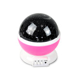 NNEDPE Star Moon Sky Starry Night Projector Light Lamp For Kids Bedroom Pink