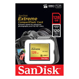 NNEDSZ 128GB Extreme CompactFlash Card with (write) 85MB/s and (Read)120MB/s - SDCFXSB-128G