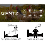 NNEDSZ Automatic Chicken Coop Door Opener Cage Closer
