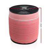 NNEDSZ 1200M Electric Fence Wire Tape Poly Stainless Steel Temporary Fencing Kit