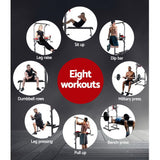 NNEDSZ 9-IN-1 Power Tower Weight Bench Multi-Function Station