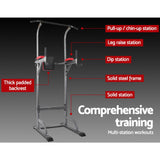 NNEDSZ Power Tower 4-IN-1 Multi-Function Station Fitness Gym Equipment