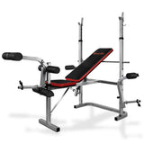 NNEDSZ 7-In-1 Weight Bench Multi-Function Power Station Fitness Gym Equipment