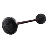 NNEDSZ 22.5KG Barbell Set Weight Plates Bar Fitness Exercise Home Gym