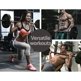 NNEDSZ 22.5KG Barbell Set Weight Plates Bar Fitness Exercise Home Gym