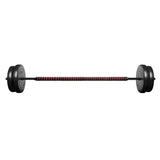 NNEDSZ 32.5KG Barbell Set Weight Plates Bar Fitness Exercise Home Gym