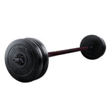 NNEDSZ 42.5KG Barbell Set Weight Plates Bar Fitness Exercise Home Gym