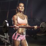 NNEDSZ 42.5KG Barbell Set Weight Plates Bar Fitness Exercise Home Gym