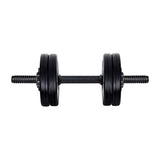 NNEDSZ 12KG Dumbbell Set Dumbbells Weight Plates Home Gym Fitness Exercise