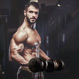 NNEDSZ 12KG Dumbbell Set Dumbbells Weight Plates Home Gym Fitness Exercise
