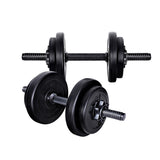 NNEDSZ 17KG Dumbbells Dumbbell Set Weight Plates Home Gym Fitness Exercise