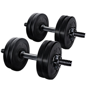 NNEDSZ 22KG Dumbbells Dumbbell Set Weight Plates Home Gym Exercise
