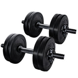 NNEDSZ 22KG Dumbbells Dumbbell Set Weight Plates Home Gym Exercise