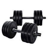NNEDSZ 32KG Dumbbells Dumbbell Set Weight Plates Home Gym Exercise