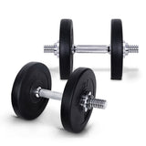 NNEDSZ 15KG Dumbbells Dumbbell Set Weight Plates Home Gym Fitness Exercise