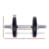 NNEDSZ 15KG Dumbbells Dumbbell Set Weight Plates Home Gym Fitness Exercise