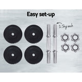 NNEDSZ 15KG Dumbbells Dumbbell Set Weight Plates Home Gym Fitness Exercise