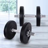 NNEDSZ 15KG Dumbbells Dumbbell Set Weight Plates Home Gym Fitness Exercise