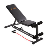 NNEDSZ Adjustable FID Weight Bench Flat Incline Fitness Gym Equipment