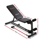 NNEDSZ Adjustable FID Weight Bench Flat Incline Fitness Gym Equipment