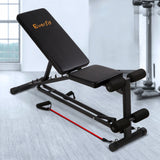 NNEDSZ Adjustable FID Weight Bench Flat Incline Fitness Gym Equipment