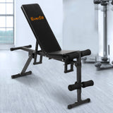 NNEDSZ Adjustable FID Weight Bench Flat Incline Fitness Gym Equipment