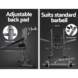 NNEDSZ Multi Station Weight Bench Press Fitness Weights Equipment Incline Black