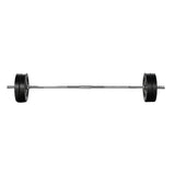 NNEDSZ 28KG Barbell Weight Set Plates Bar Bench Press Fitness Exercise Home Gym 168cm