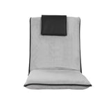 NNEDSZ Floor Lounge Sofa Bed Couch Recliner Chair Folding Chair Cushion Grey