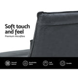 NNEDSZ Floor Sofa Bed Lounge Couch Recliner Chair Folding Foam Camping Bed