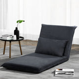 NNEDSZ Floor Sofa Bed Lounge Couch Recliner Chair Folding Foam Camping Bed