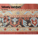 NNEDSZ Floor Rugs Carpet 200 x 290 Living Room Mat Rugs Bedroom Large Soft Red